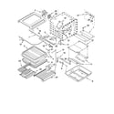 KitchenAid KGRK806PSS02 internal oven parts diagram