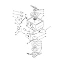 KitchenAid KUDD01DSSS0 drawer parts diagram