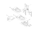 KitchenAid KUWO24RSBX00 shelf parts diagram