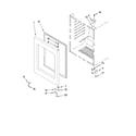 KitchenAid KUWO24RSBX00 door parts diagram