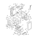 Whirlpool SF368LEPQ3 chassis parts diagram
