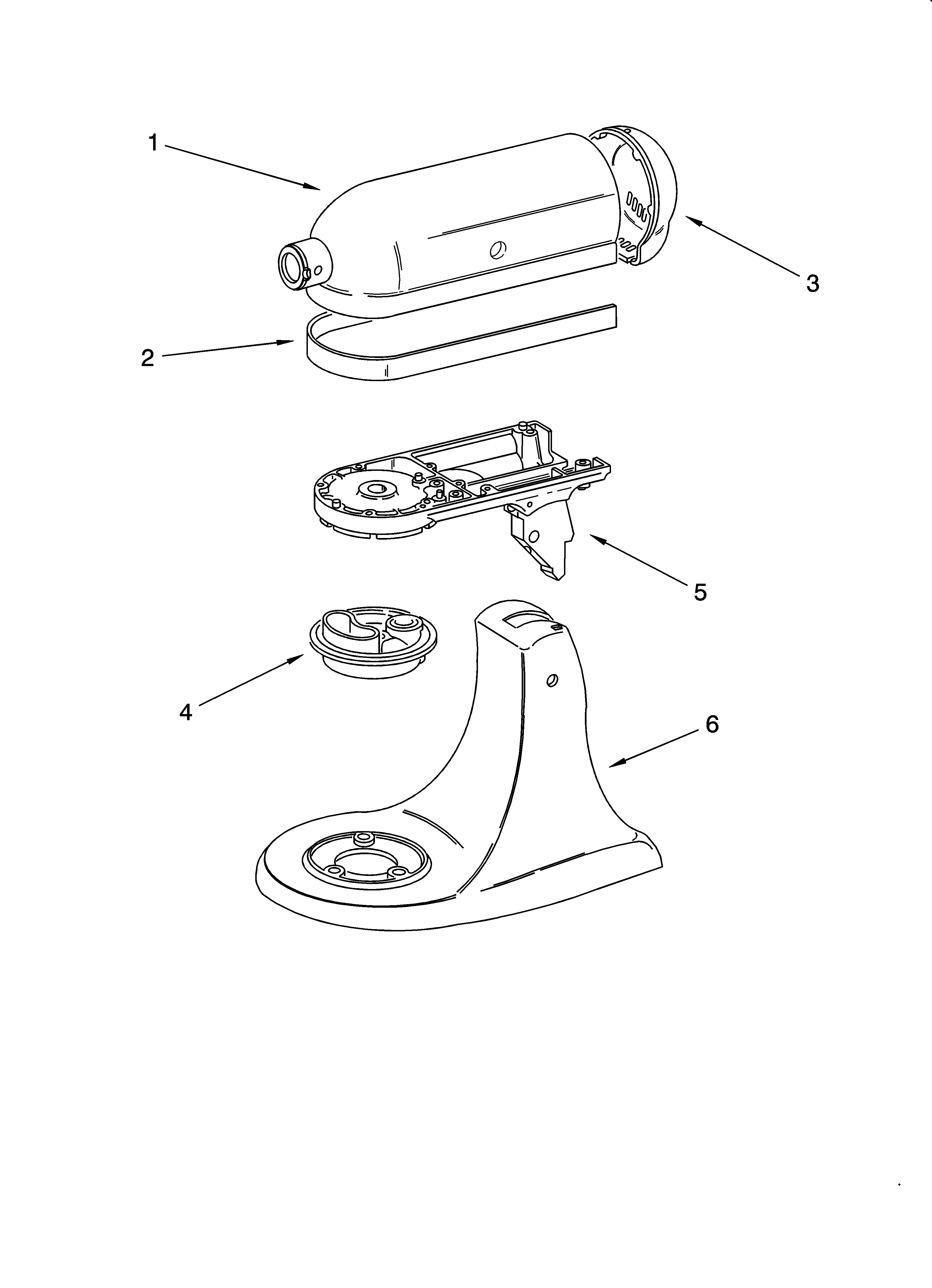 KitchenAid 5KSM150PSSNK0 color variation parts diagram
