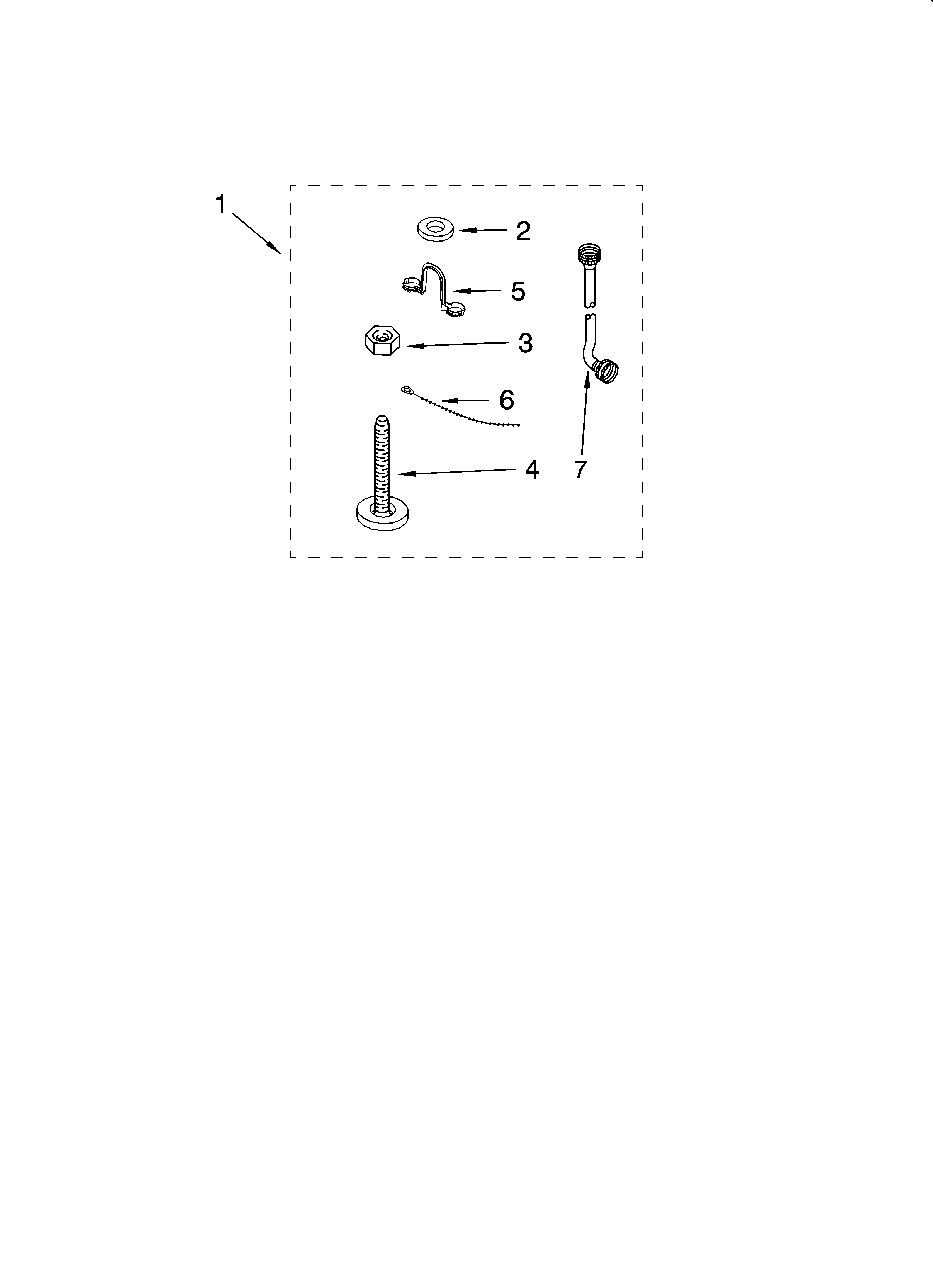 Whirlpool 7MLSC9900PW1 miscellaneous  parts, optional parts (not included) diagram