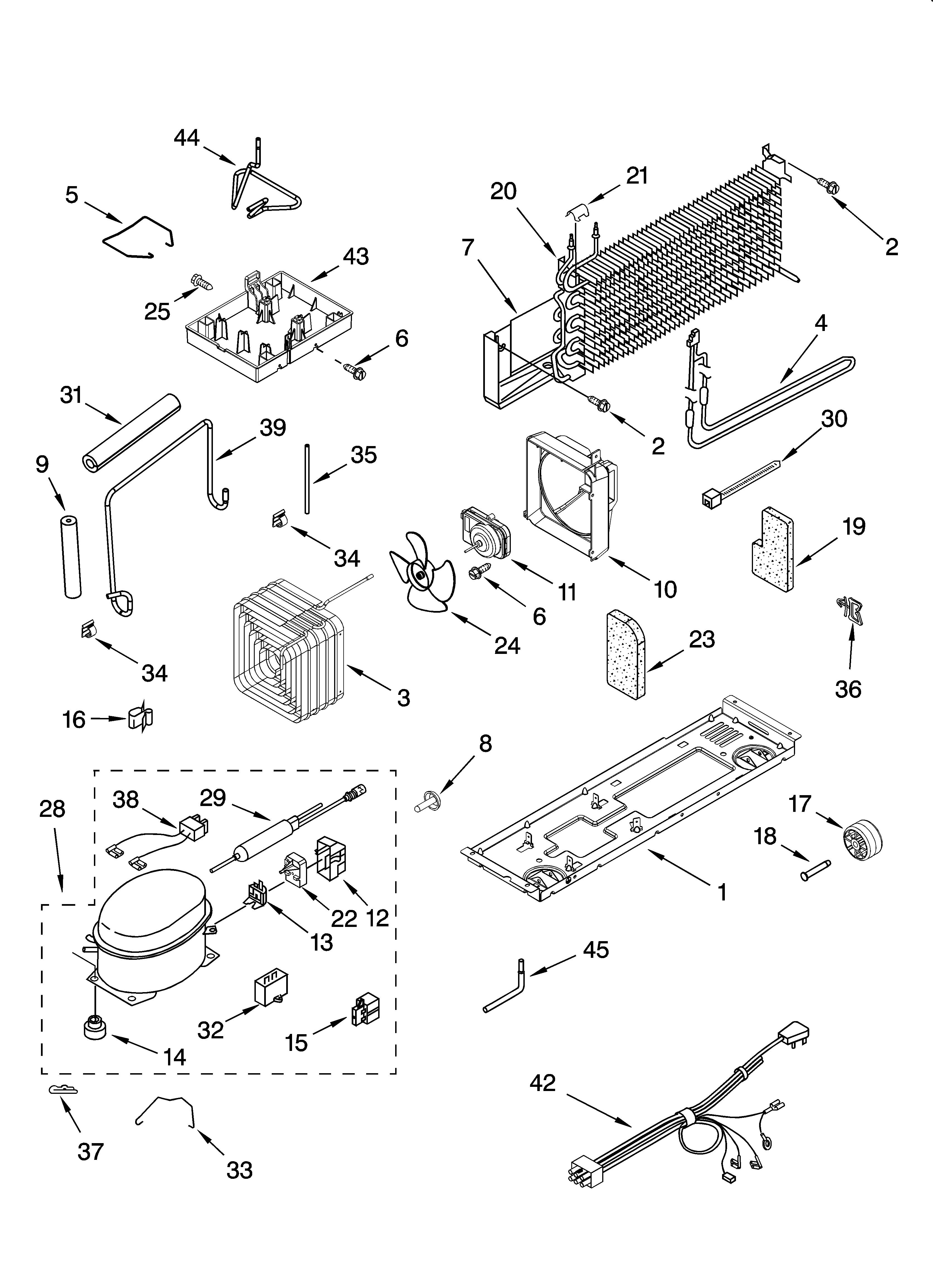 Estate TT18SKXRD01 unit parts diagram