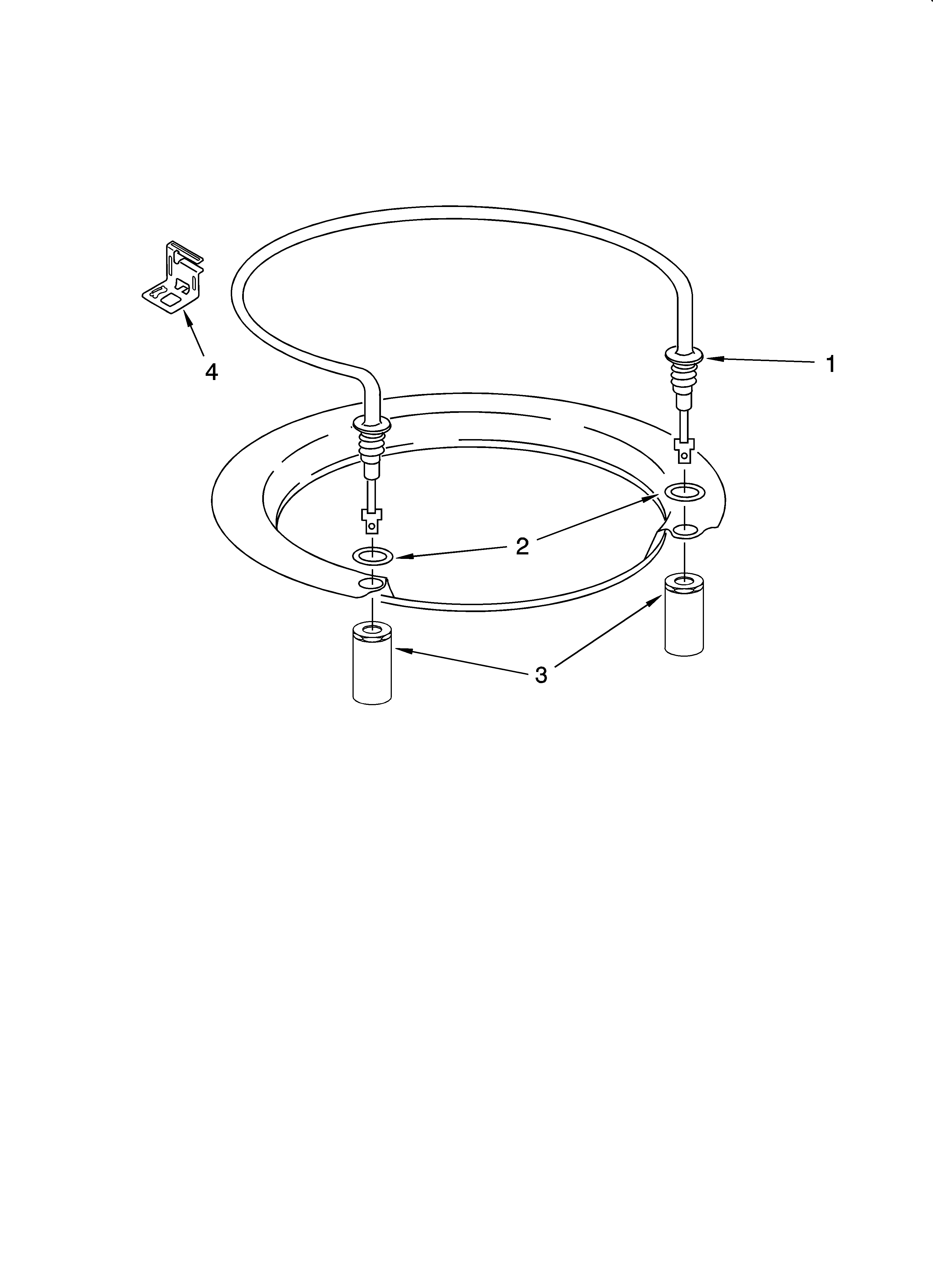 Whirlpool DU1055XTSB0 heater parts diagram