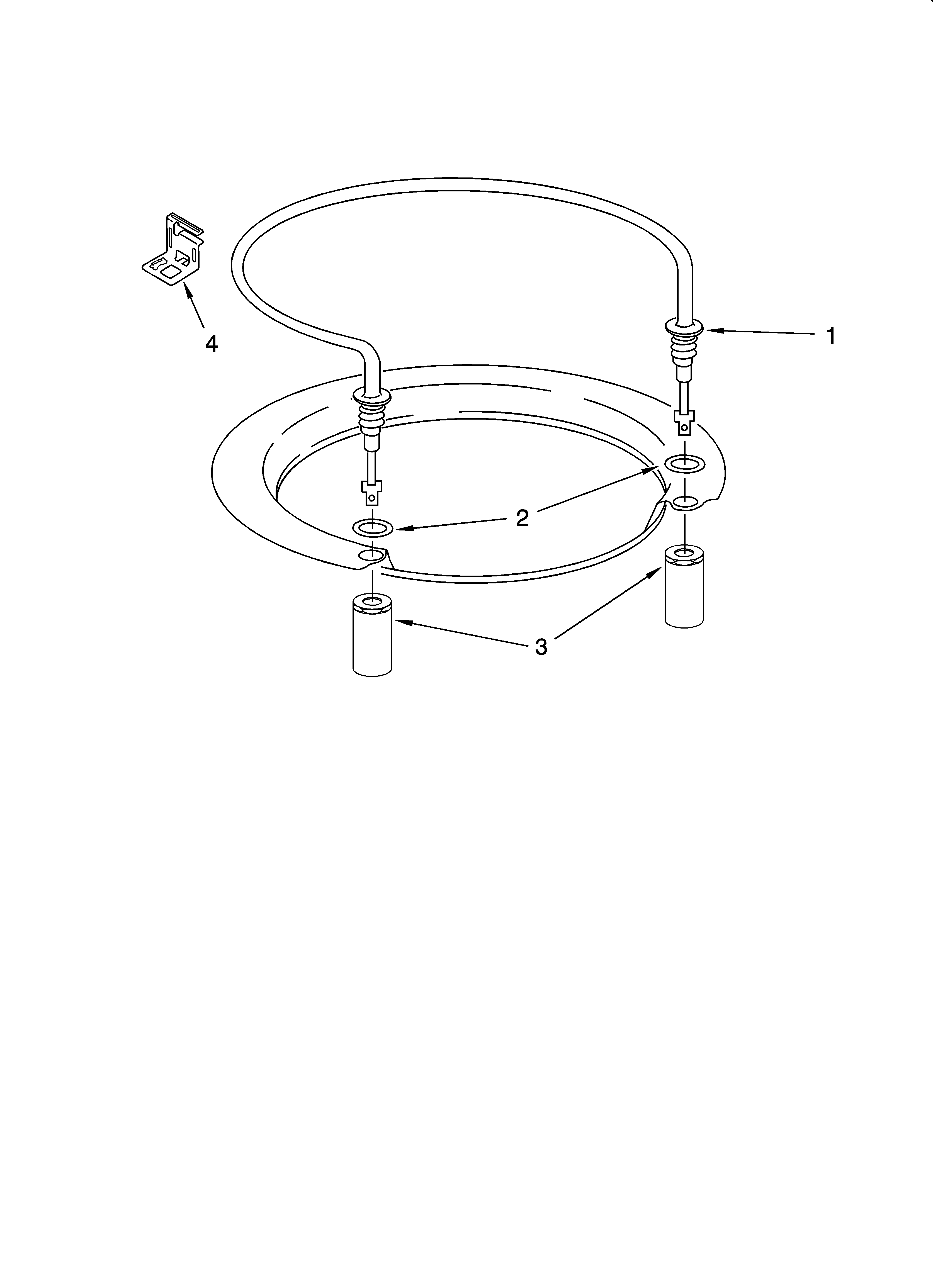 Whirlpool DU1201XTSQ0 heater parts diagram
