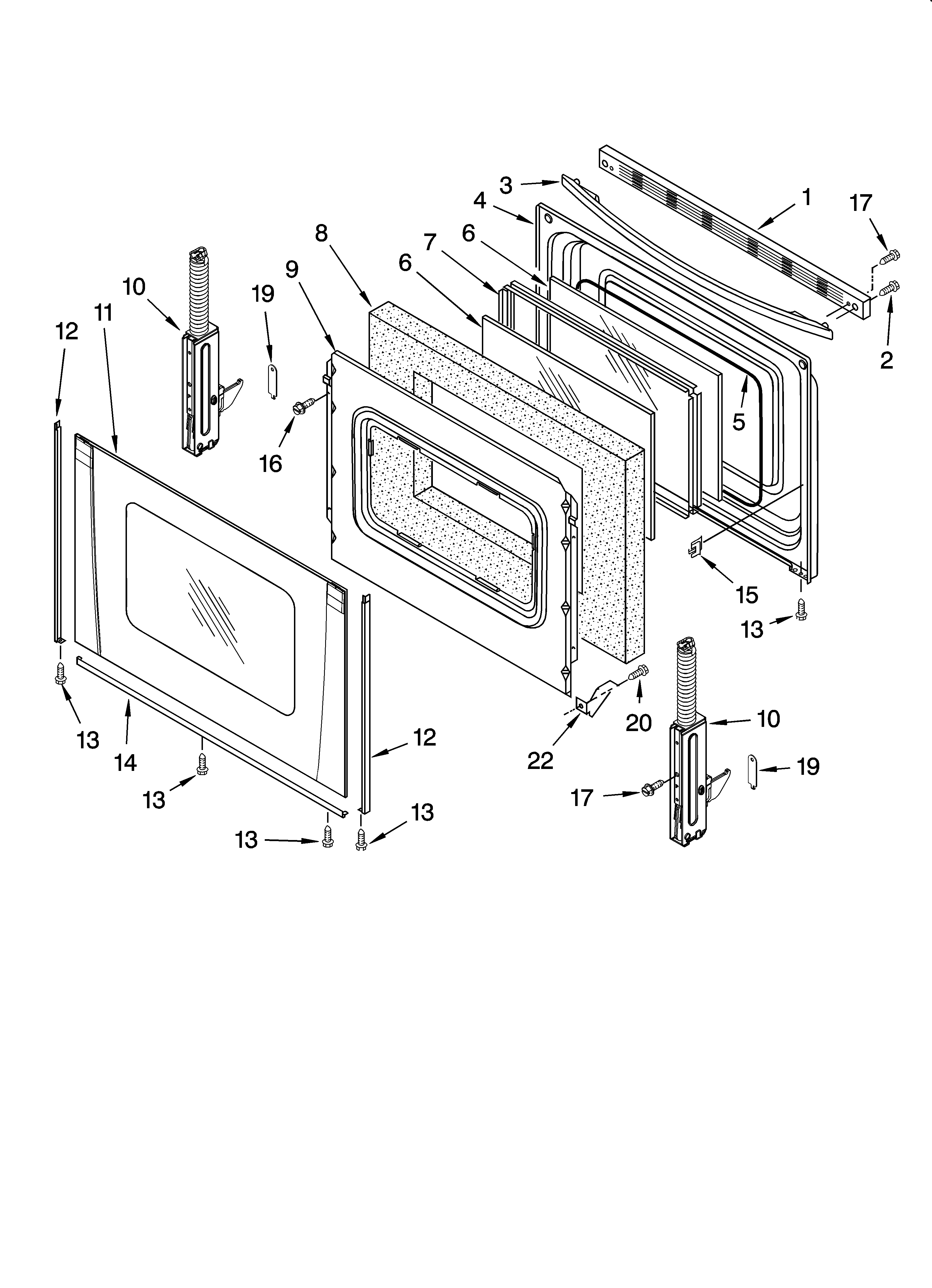 Whirlpool GR673LXSS1 door parts, optional parts diagram