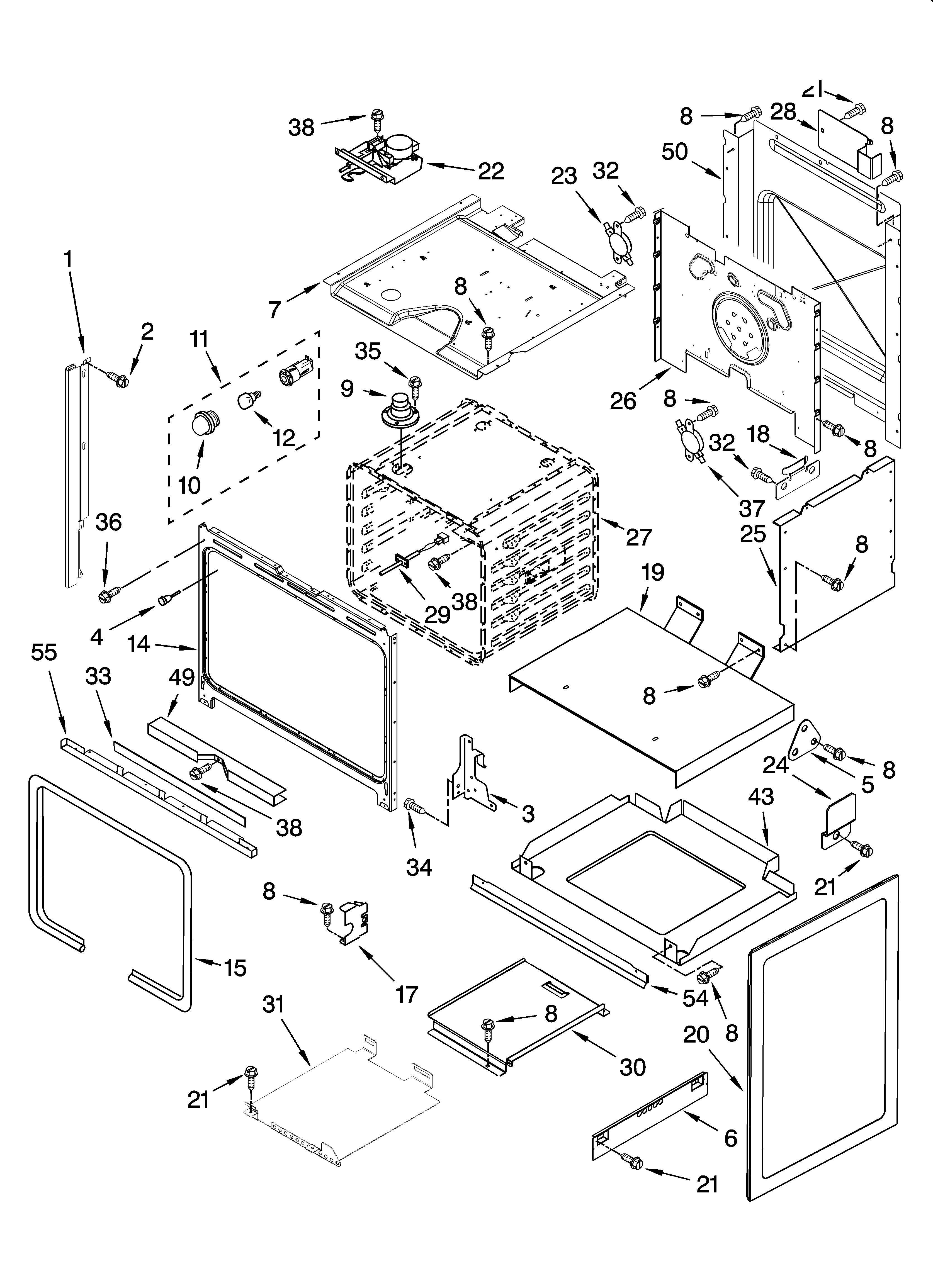 KitchenAid KESS907SWW00 oven parts diagram
