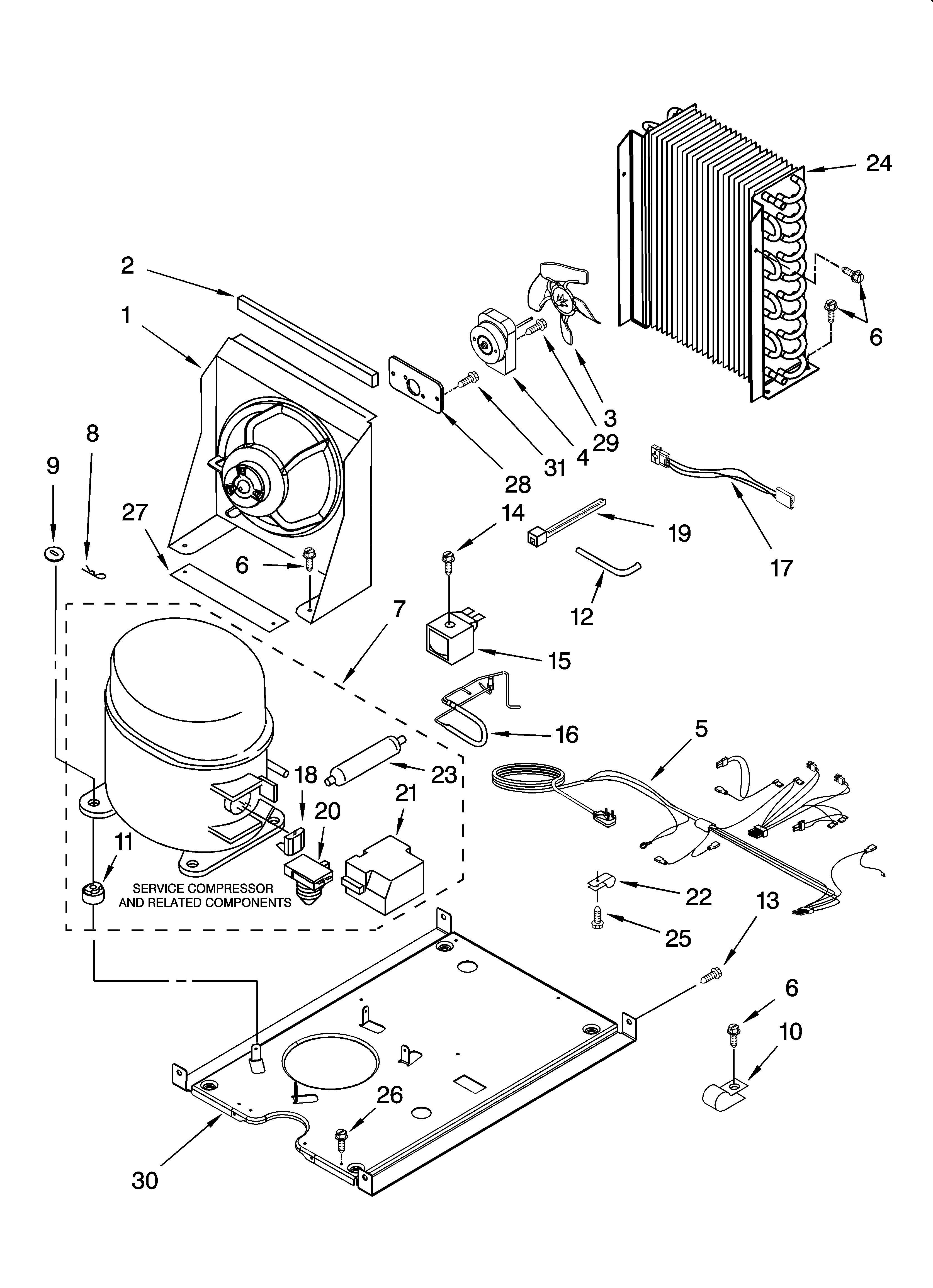 KitchenAid KUIS18NNJT8 unit parts, optional parts diagram