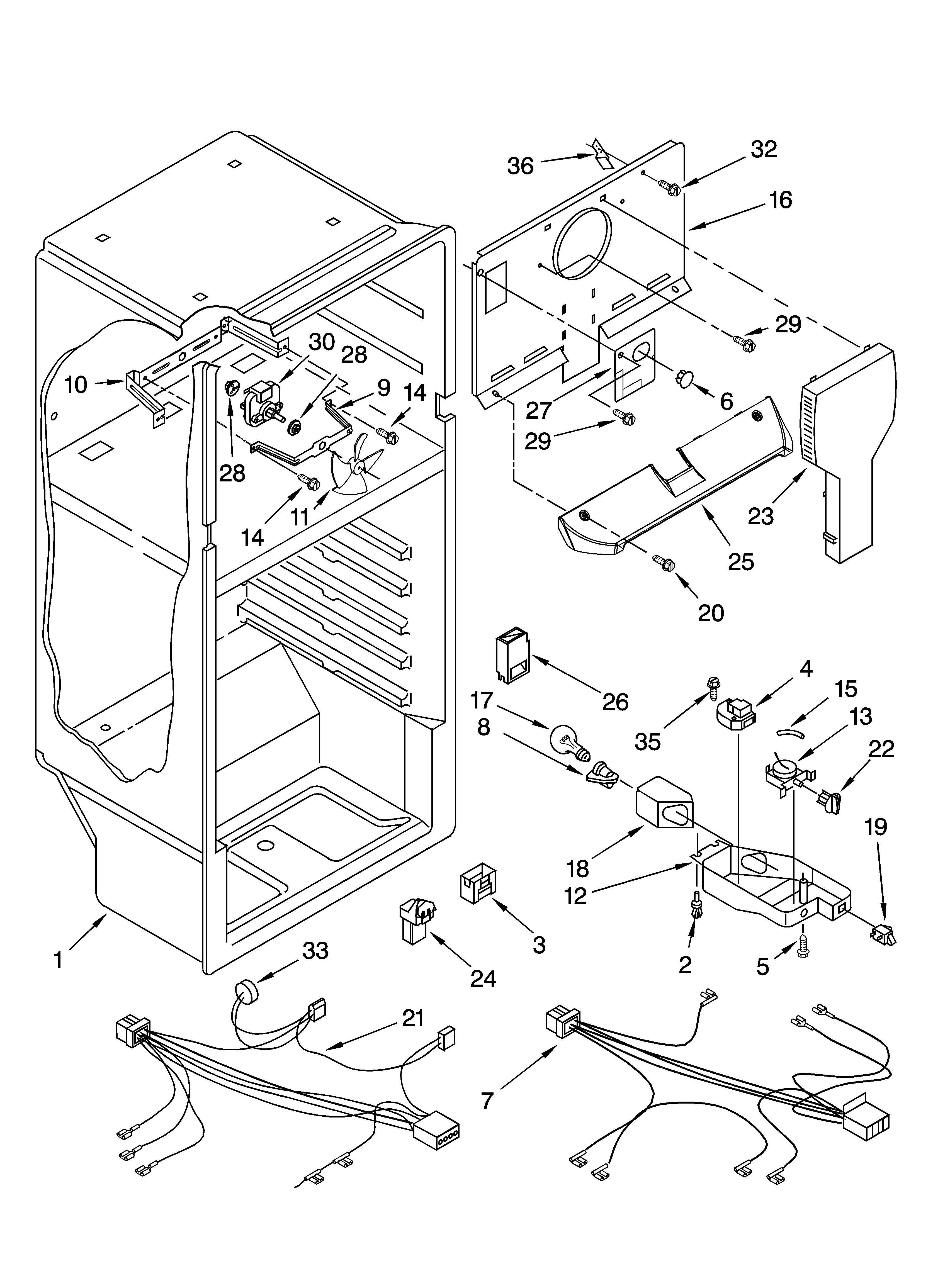 Crosley CT14SKXSQ00 liner parts diagram