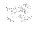 Whirlpool GBD307PRQ01 top venting parts, optional parts diagram