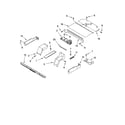 Whirlpool GBS277PRS01 top venting parts, optional parts diagram
