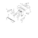 Whirlpool GBS307PRY01 top venting parts, optional parts diagram