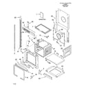 Whirlpool GMC305PRB00 oven parts diagram