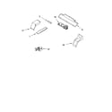 Whirlpool GMC305PRB00 latch parts diagram