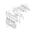 Whirlpool GR448LXPT3 control panel parts diagram