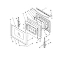 Whirlpool GR448LXPT3 door parts, optional parts diagram