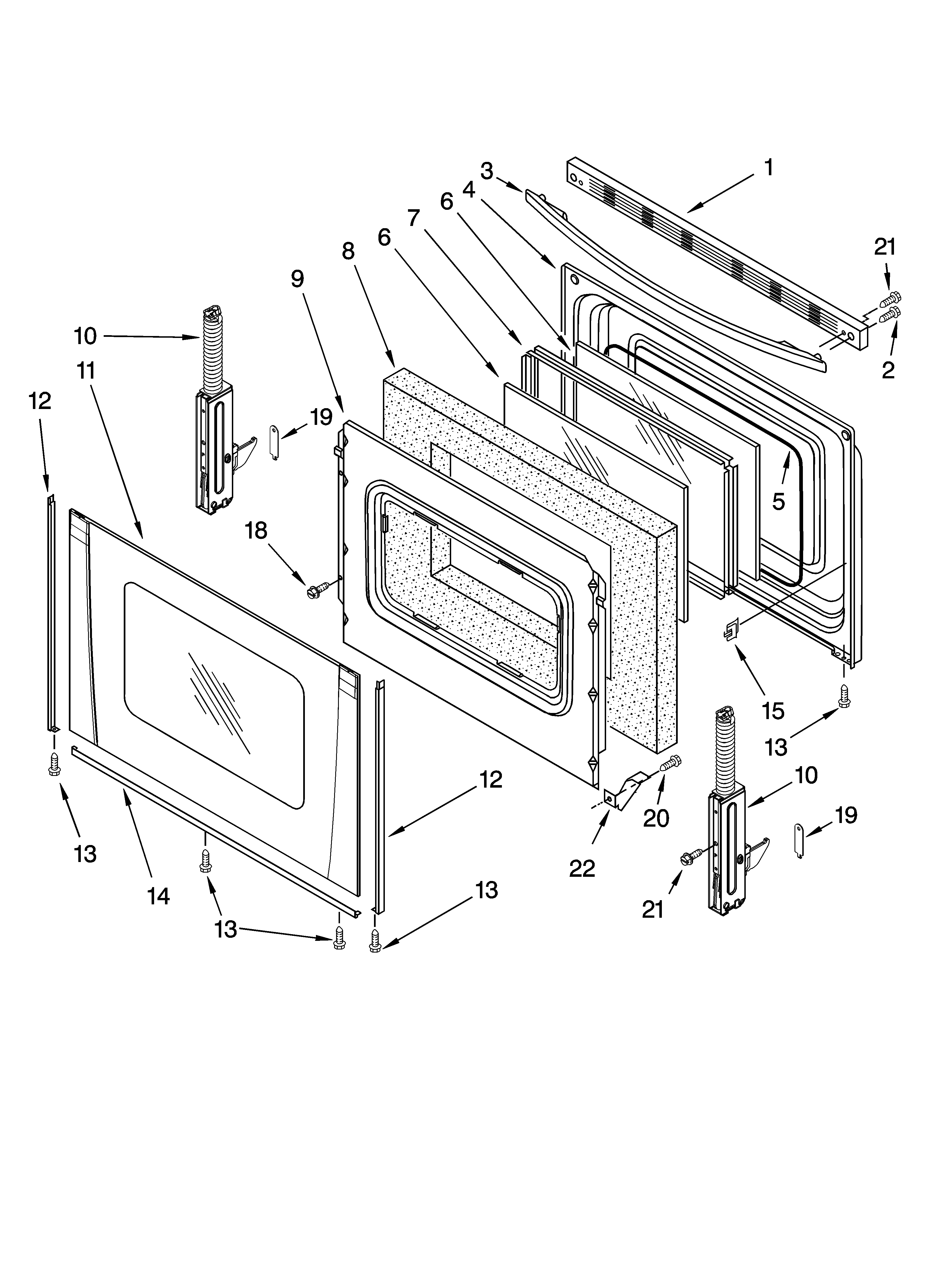 Whirlpool GR563LXSS1 door parts, optional parts diagram