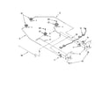 KitchenAid KGRA806PSS00 cooktop burner parts diagram