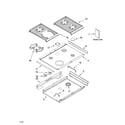 KitchenAid KGSA906PBL00 cooktop parts diagram