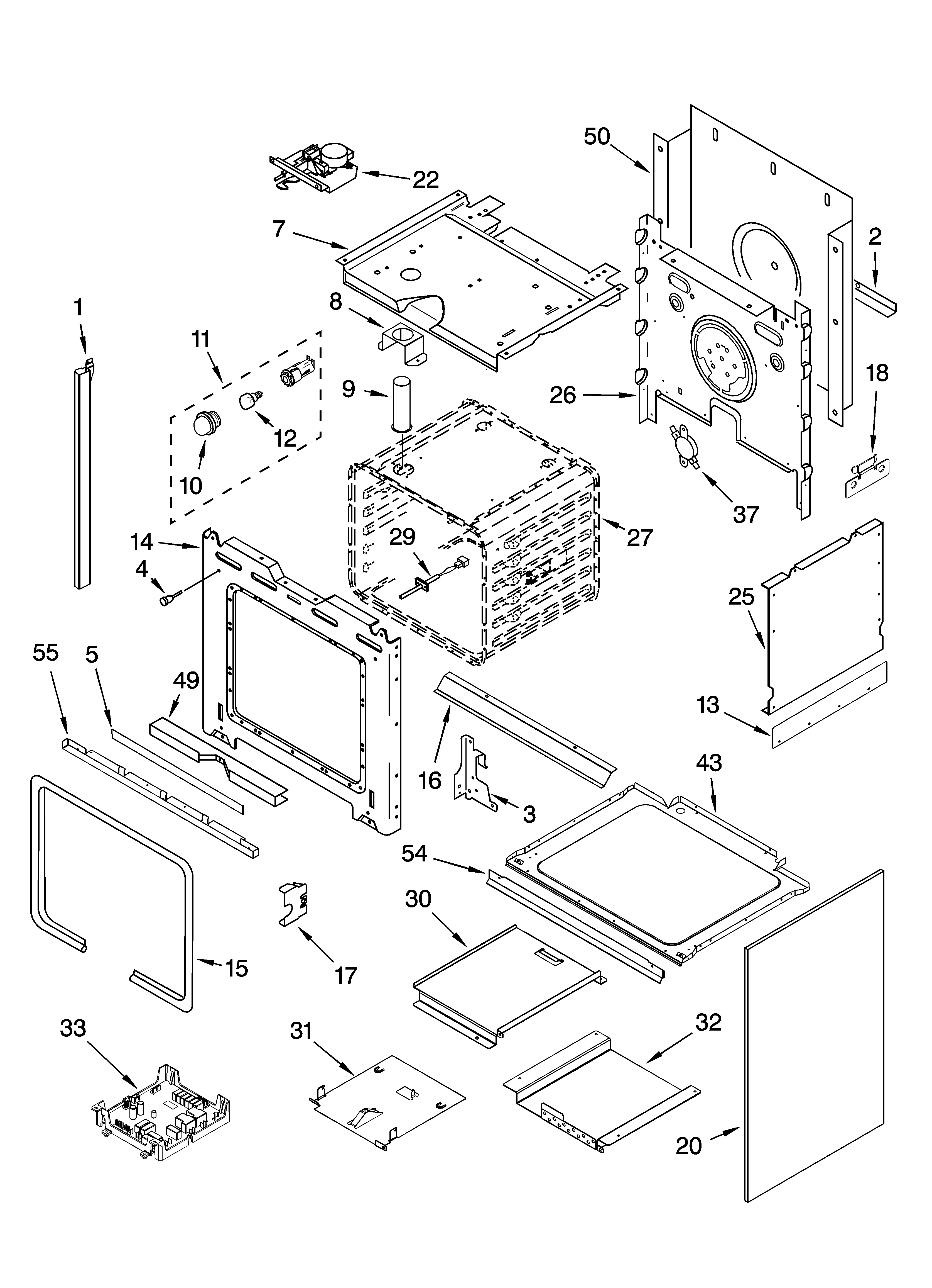 KitchenAid KGSA906PSS00 oven parts diagram