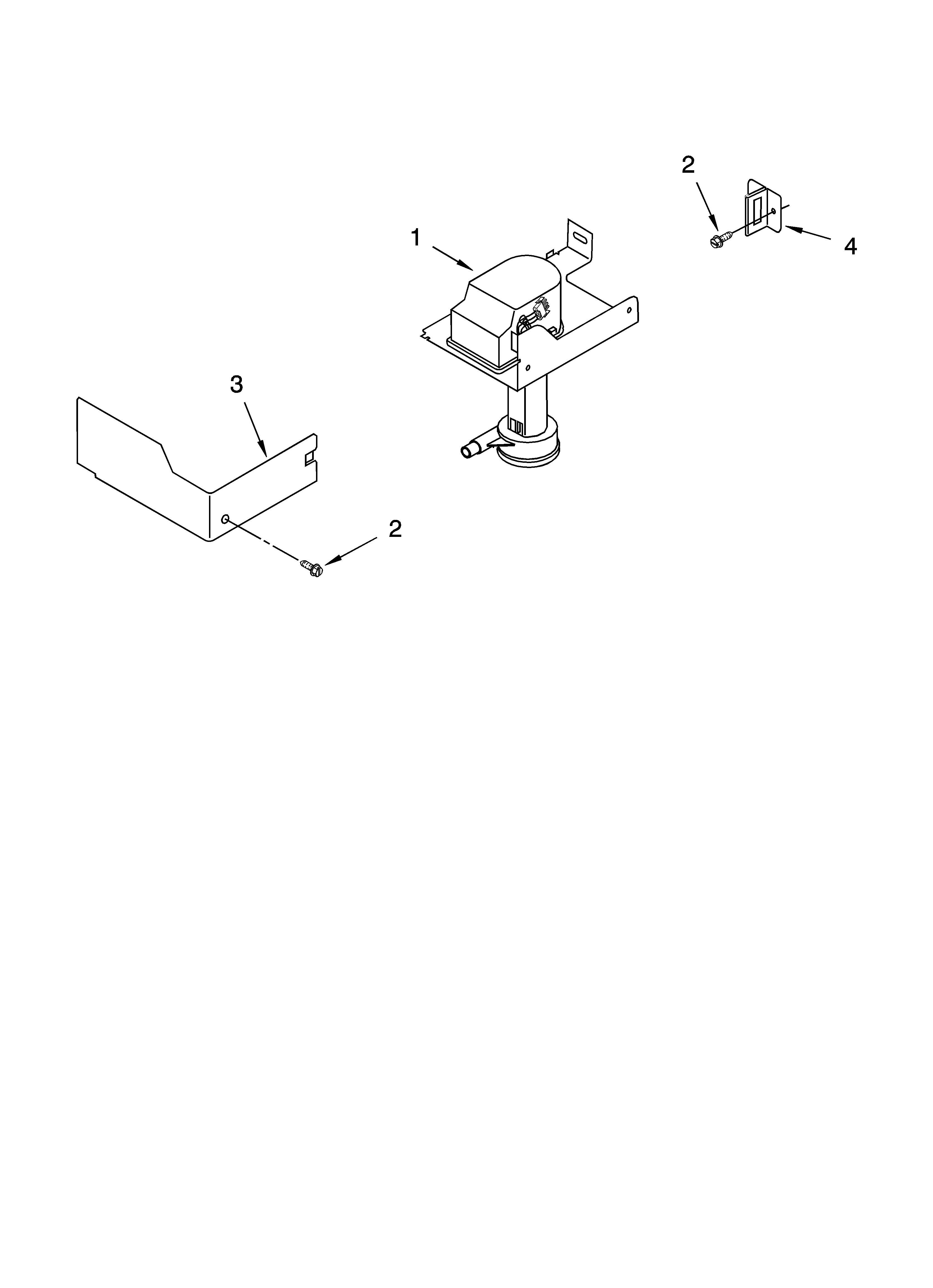 KitchenAid KUIV18NNMM4 pump parts diagram