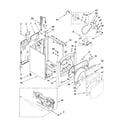 Whirlpool WGD6400SW0 cabinet parts diagram