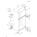 Whirlpool ER8AHKXRB01 cabinet parts diagram