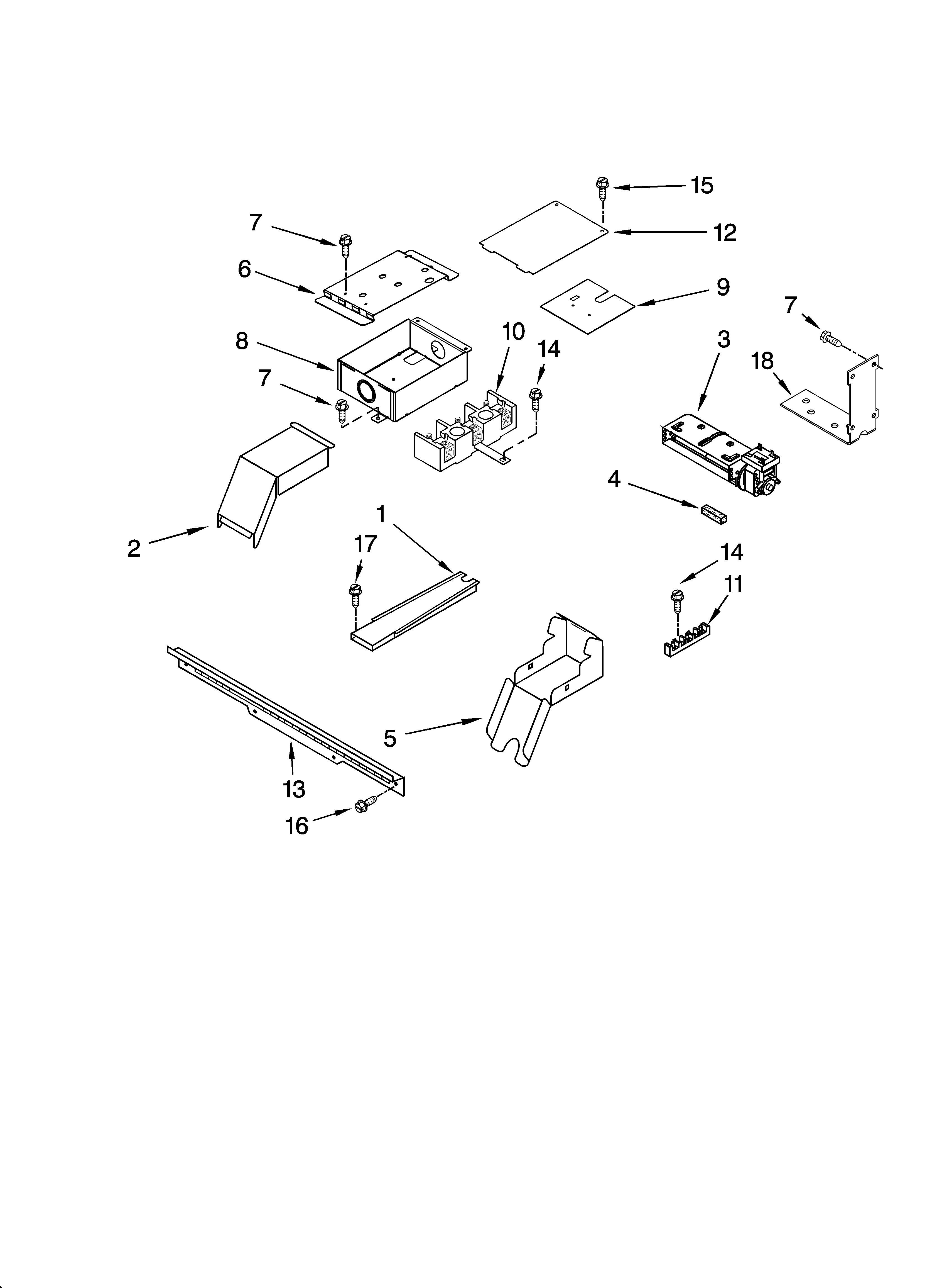 Whirlpool GY396LXPT02 top venting parts, optional parts diagram