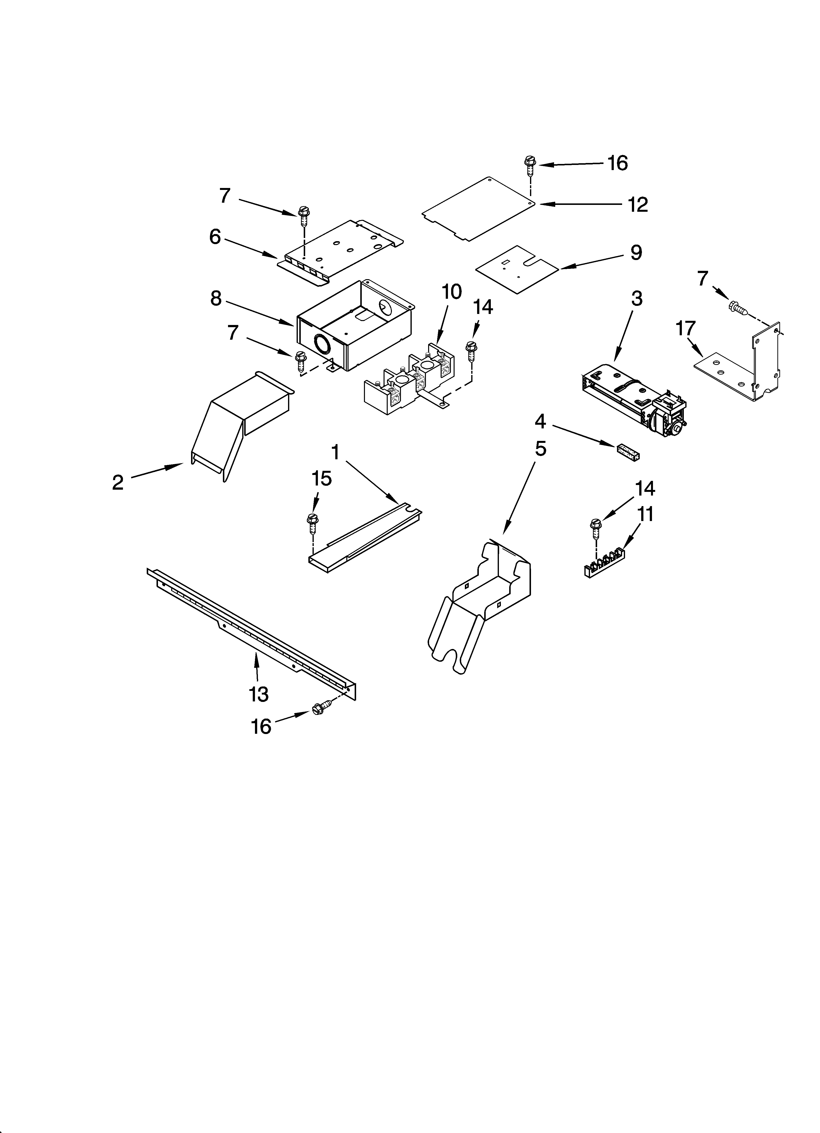 Whirlpool GY398LXPB02 top venting parts, optional parts diagram