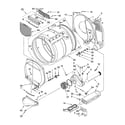 Whirlpool 8TCEM2760KQ0 bulkhead parts, optional parts (not included) diagram