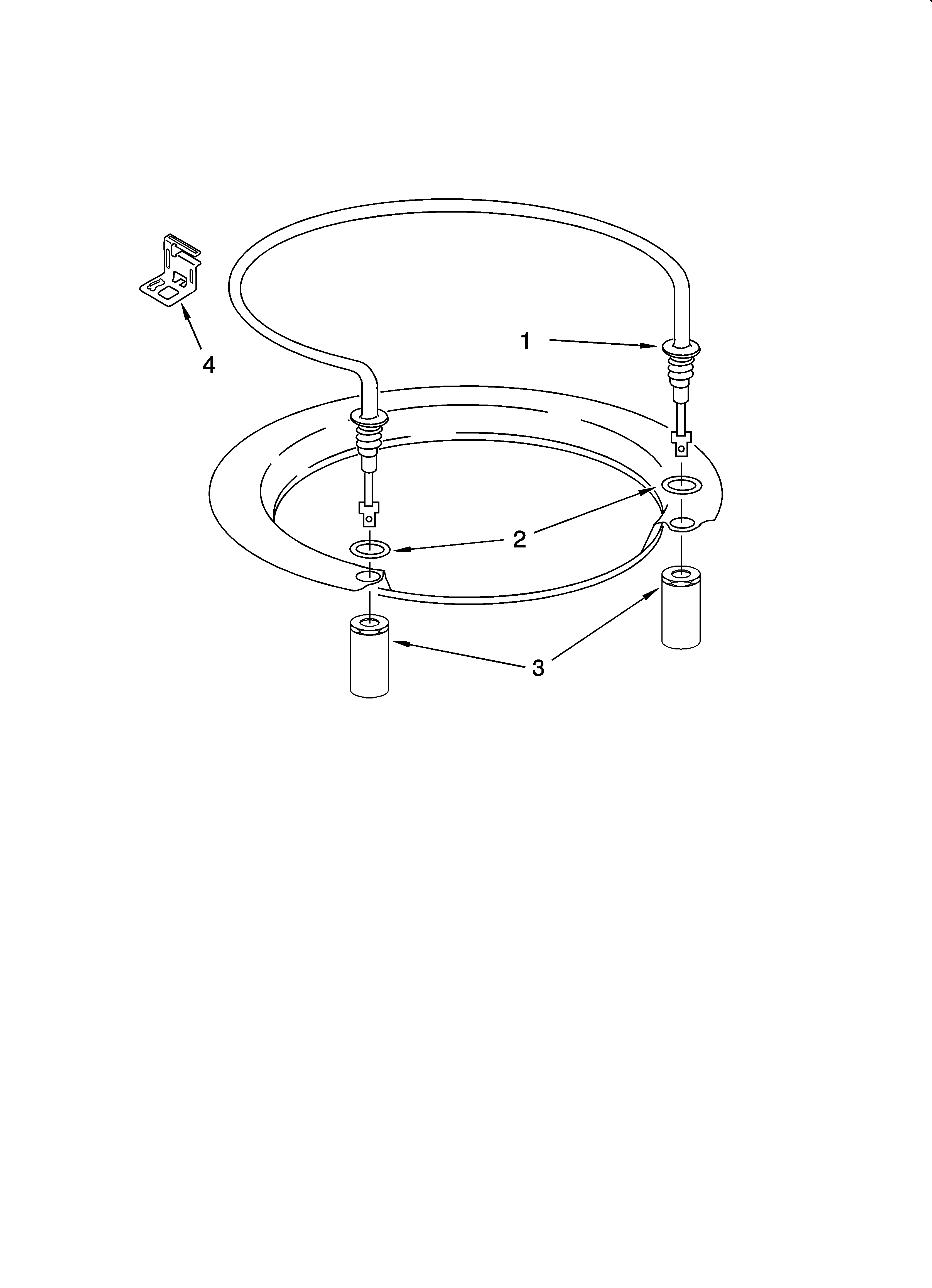 Whirlpool DU1100XTPQ8 heater parts diagram
