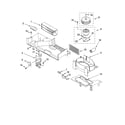 KitchenAid KHMS155LBT3 air flow parts diagram