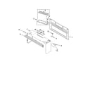 KitchenAid KHMS155LBT3 cabinet and installation parts diagram