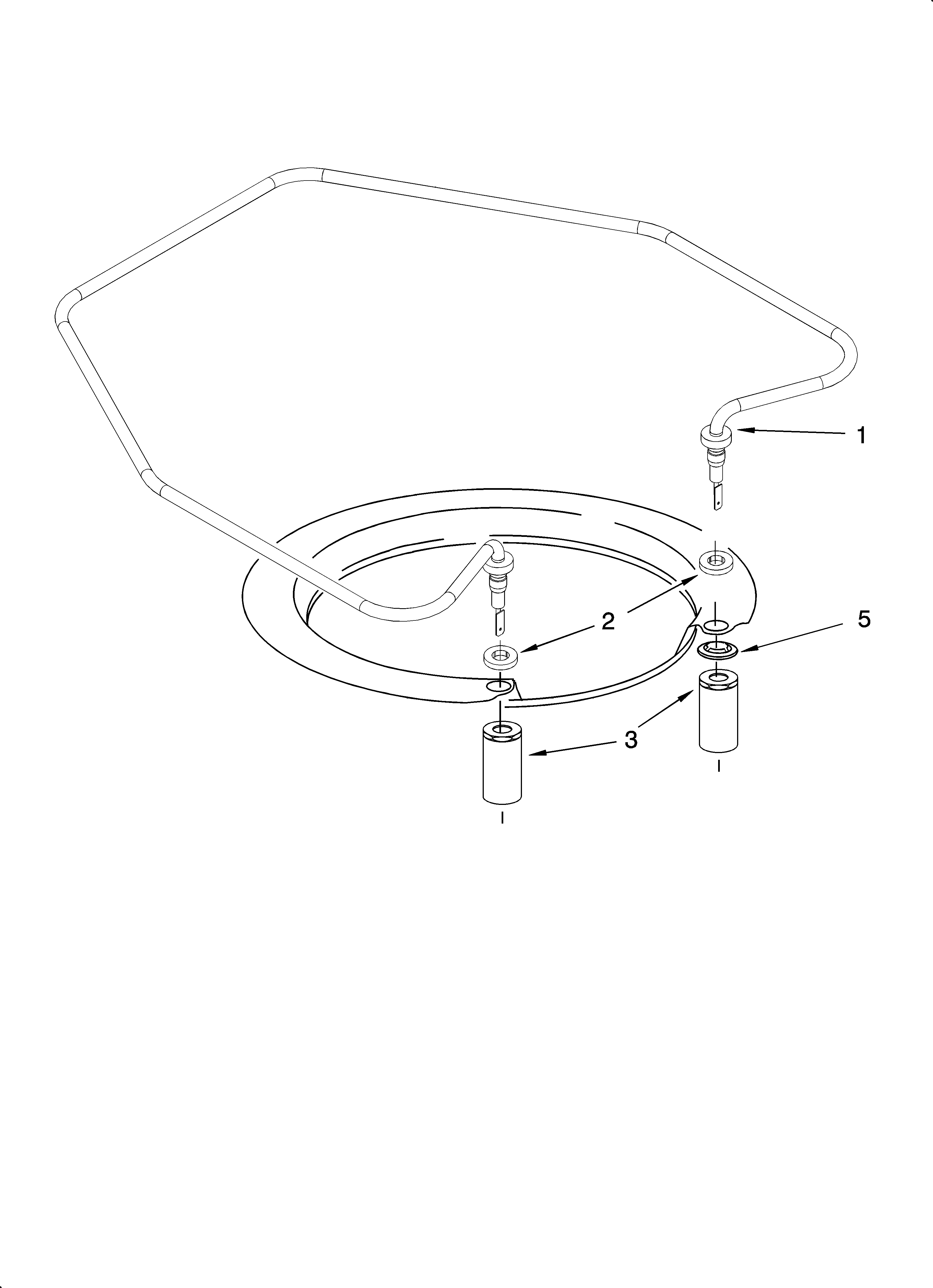 KitchenAid KUDI01FLWH2 heater parts diagram