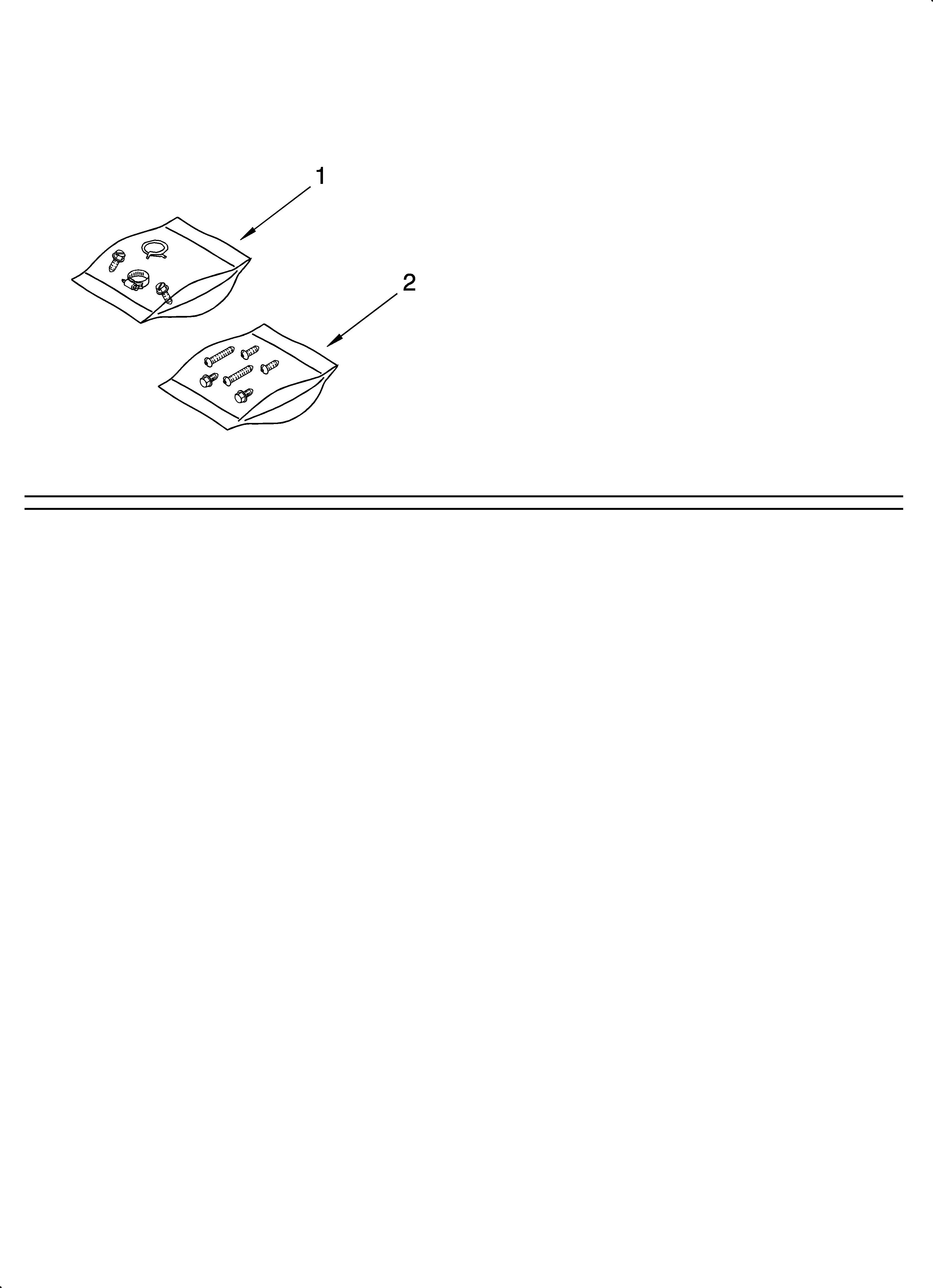 KitchenAid KUDS01VMSS0 miscellaneous  parts, optional parts (not included) diagram