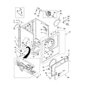 Roper RGD4340SQ0 cabinet parts diagram