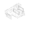 Whirlpool SF216LXSQ0 door parts, optional parts (not included) diagram