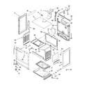 Whirlpool SF303PEPQ2 chassis parts diagram