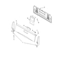 Whirlpool SF315PEPW2 backguard parts diagram