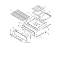 Whirlpool SF315PEPW2 oven & broiler parts diagram