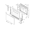 Whirlpool SF315PEPW2 door parts, miscellaneous parts diagram