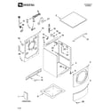 Maytag MFW9700SB0 top and cabinet parts diagram