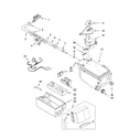 Maytag MFW9700SB0 dispenser parts diagram