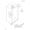 Whirlpool EV181NCRCQ01 cabinet parts diagram