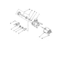 Roper RUD4000SQ0 pump and motor parts diagram