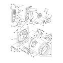 Amana NGD5500TQ0 bulkhead parts diagram