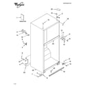 Whirlpool ER2MHKXPQ06 cabinet parts diagram