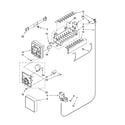 Whirlpool ET8CHEXSQ02 icemaker parts, optional parts diagram