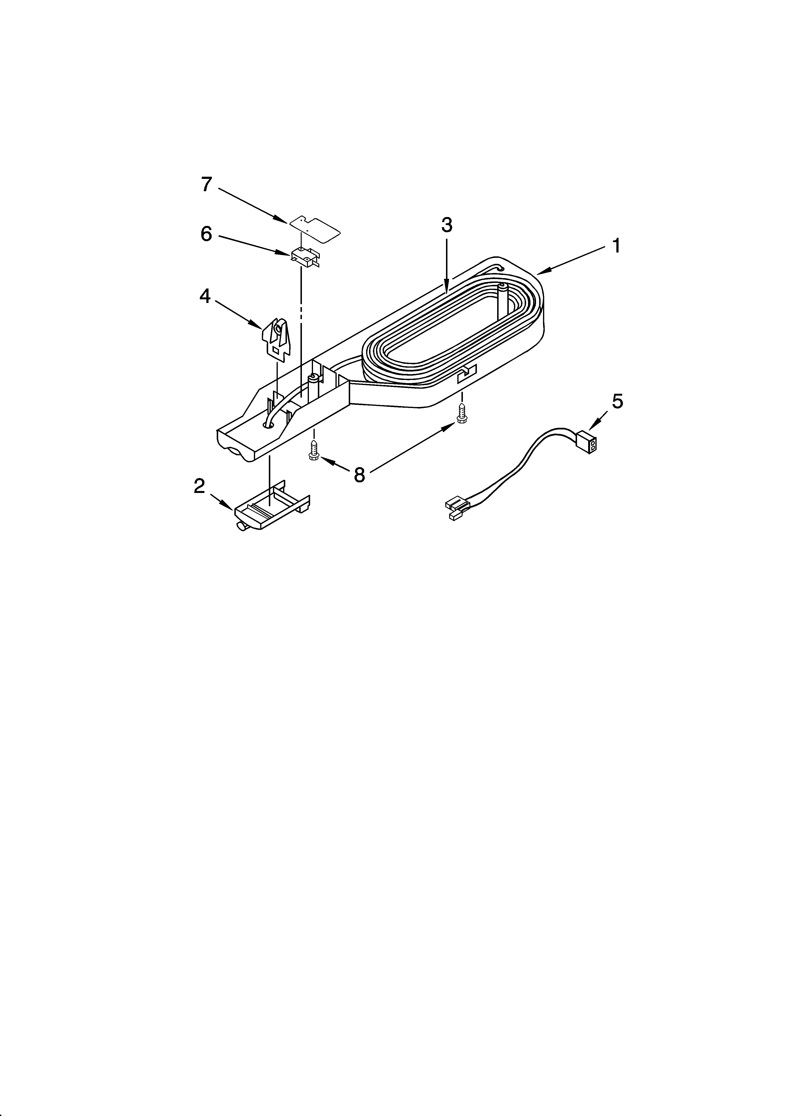 Whirlpool GR2FHTXTS00 water dispenser parts, optional parts diagram